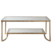  Katina Gold Leaf Coffee Table