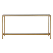  Hayley Gold Console Table