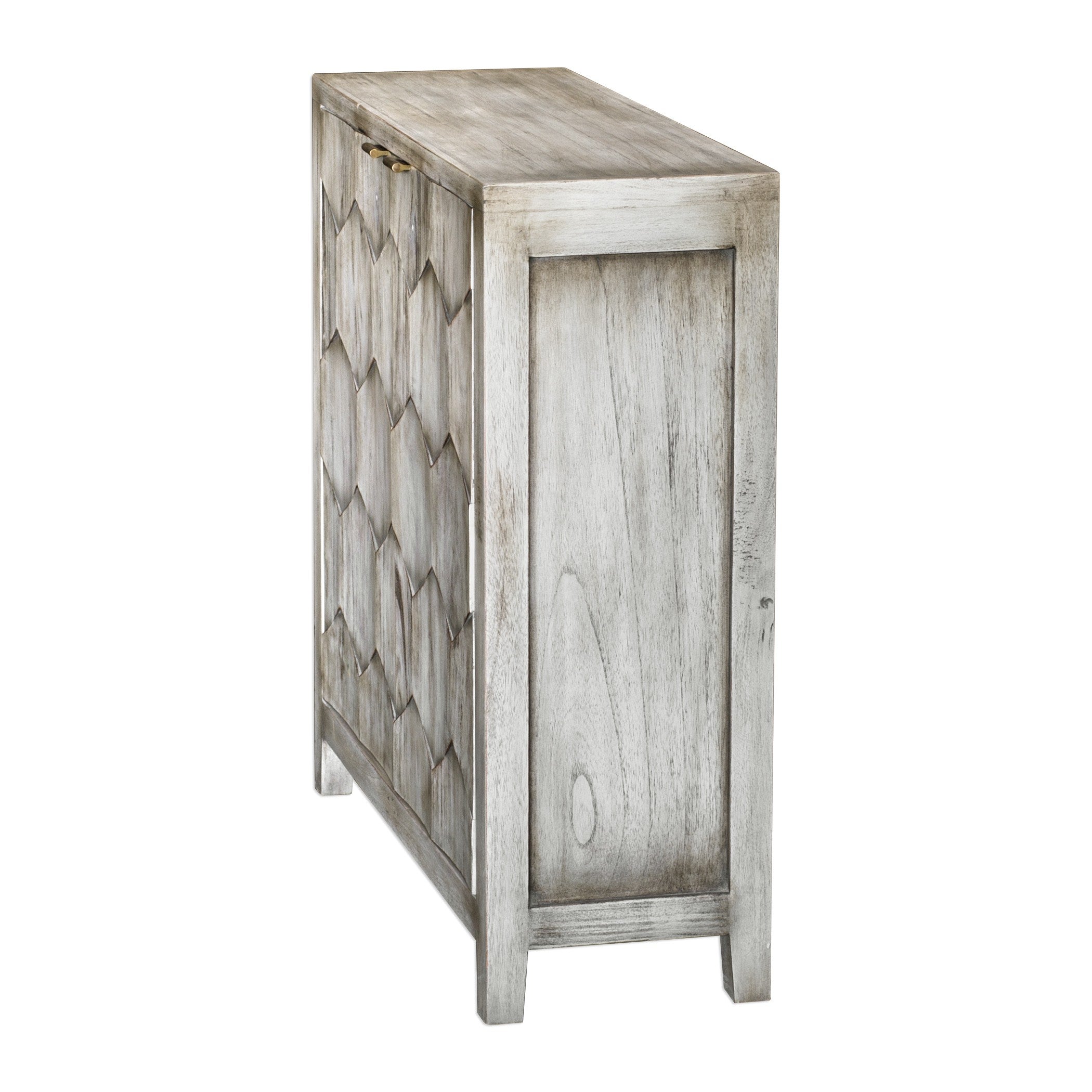 Uttermost Catori Smoked Ivory Console Cabinet
