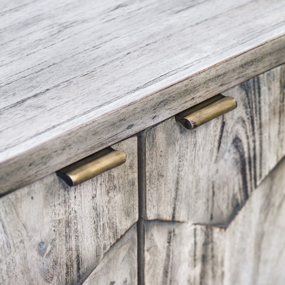 Uttermost Catori Smoked Ivory Console Cabinet