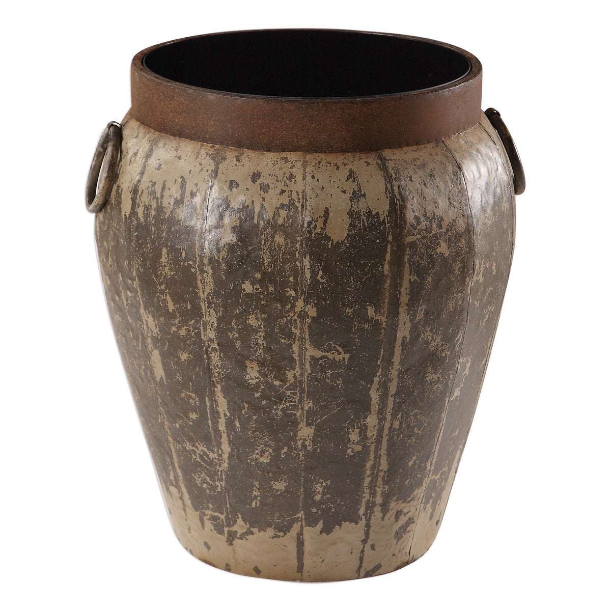  Neith Metal Drum Accent Table