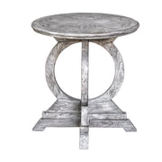  Maiva White Side Table