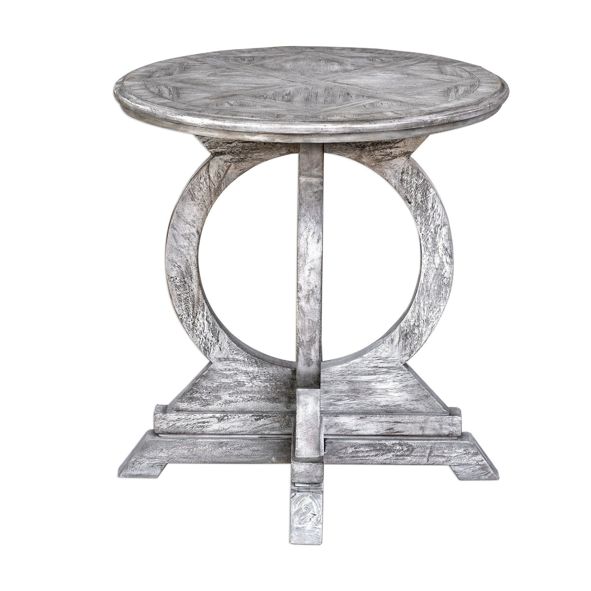  Maiva White Side Table