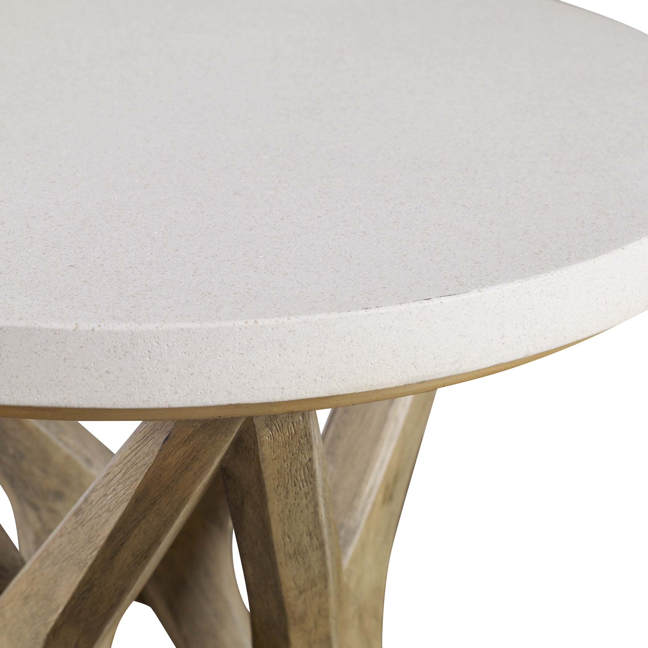 Uttermost Marnie Limestone Side Table