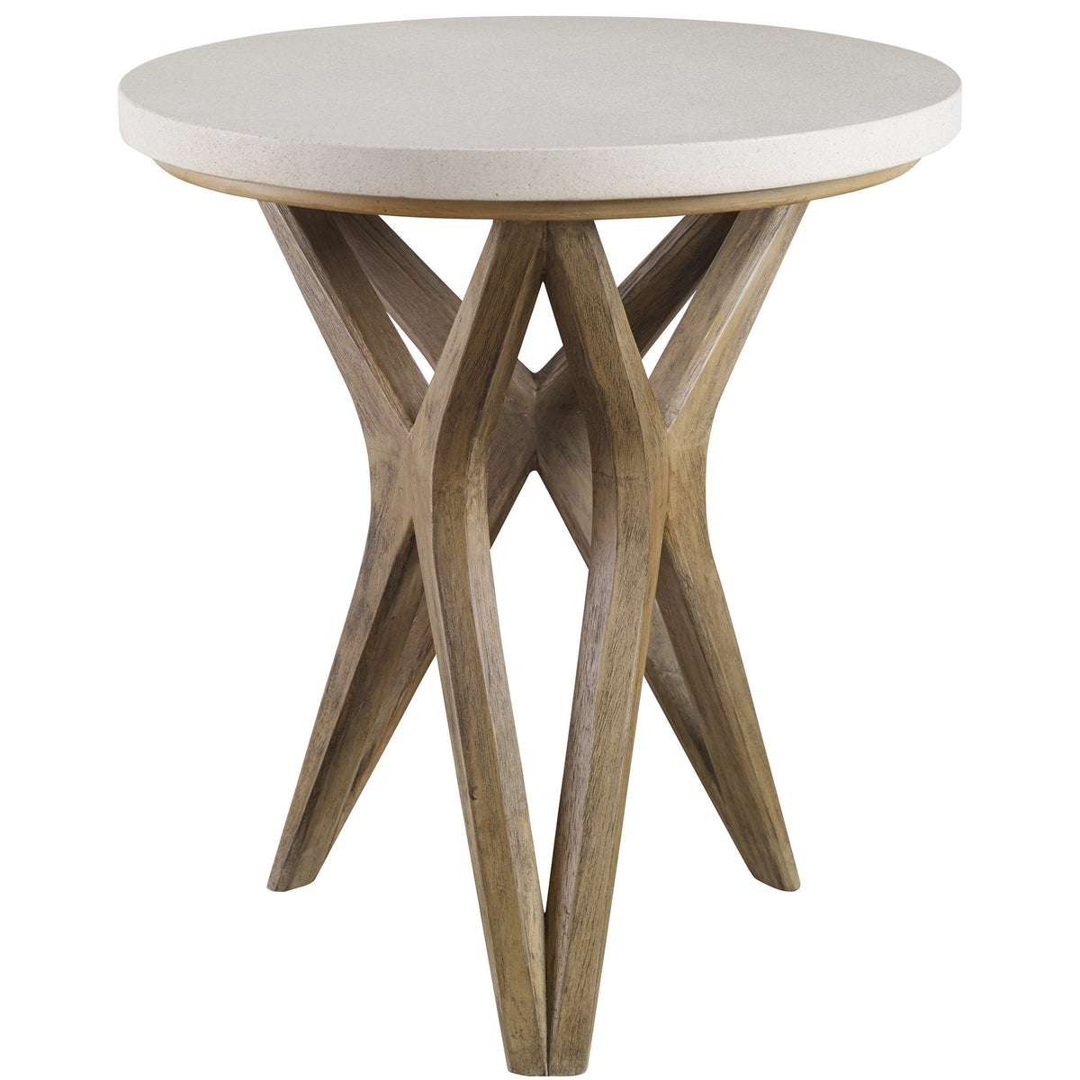  Marnie Limestone Side Table