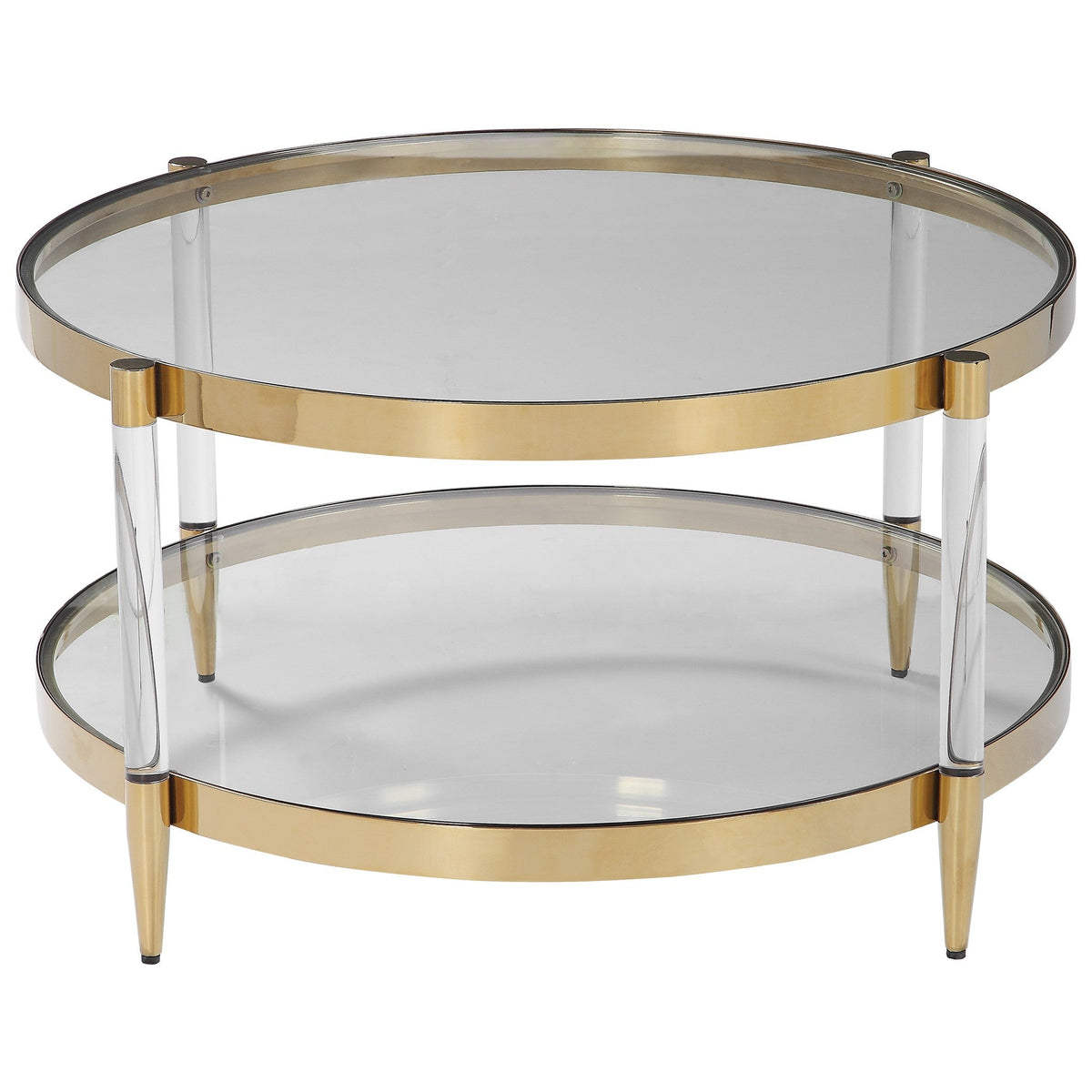  Kellen Glass Coffee Table
