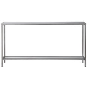  Hayley Silver Console Table