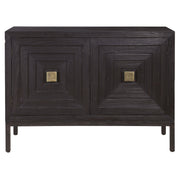  Aiken Dark Walnut 2 Door Cabinet