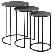  Erik Metal Nesting Tables, S/3