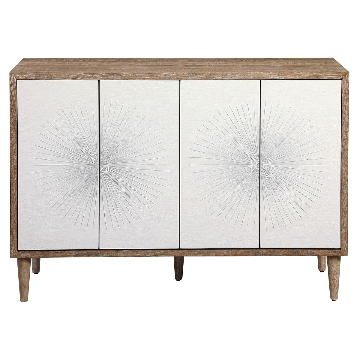  Dani 4 Door White Cabinet
