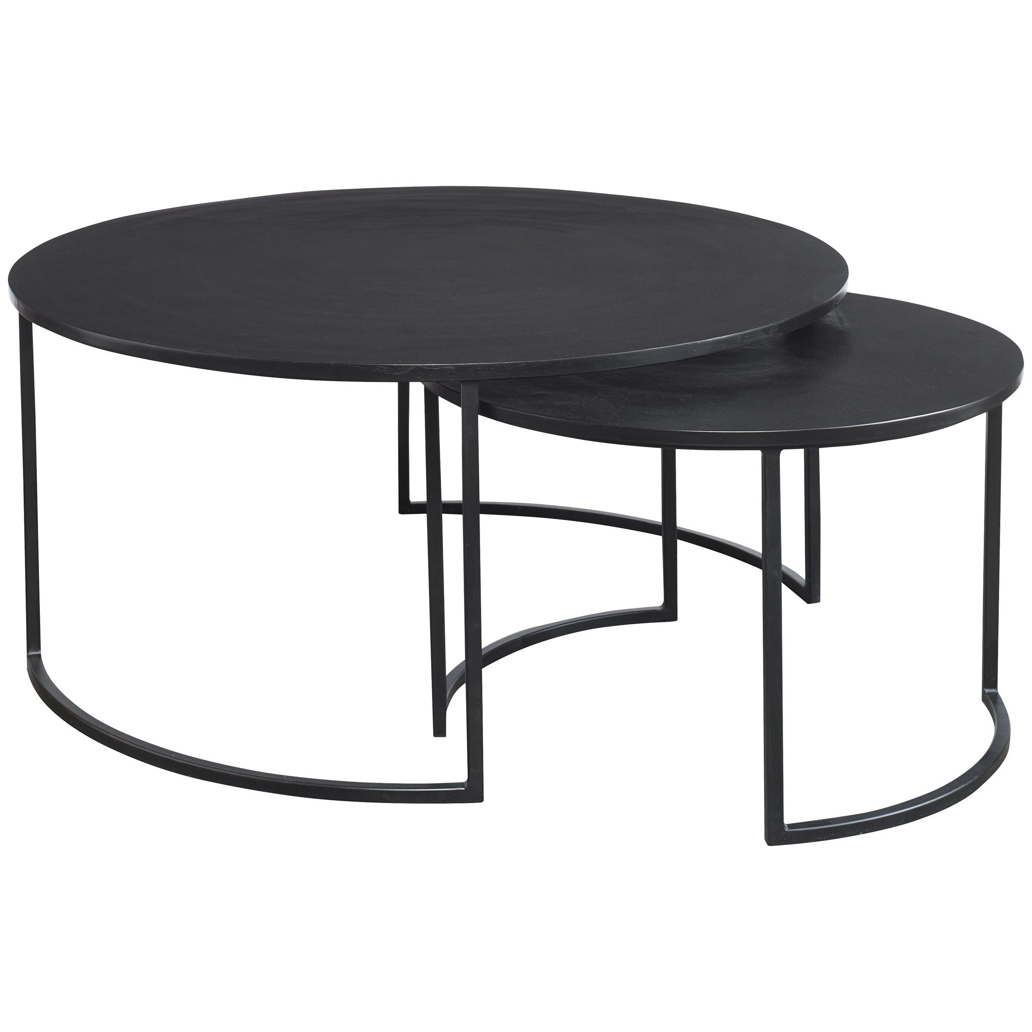  Barnette Modern Nesting Coffee Tables S/2