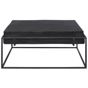  Telone Modern Black Coffee Table
