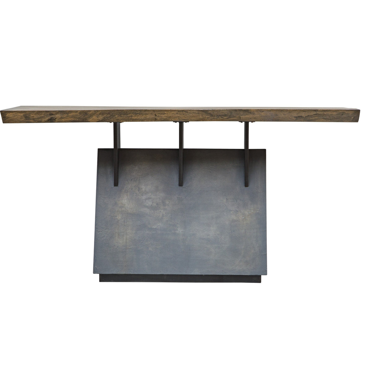  Vessel Industrial Console Table