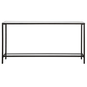  Hayley Black Console Table