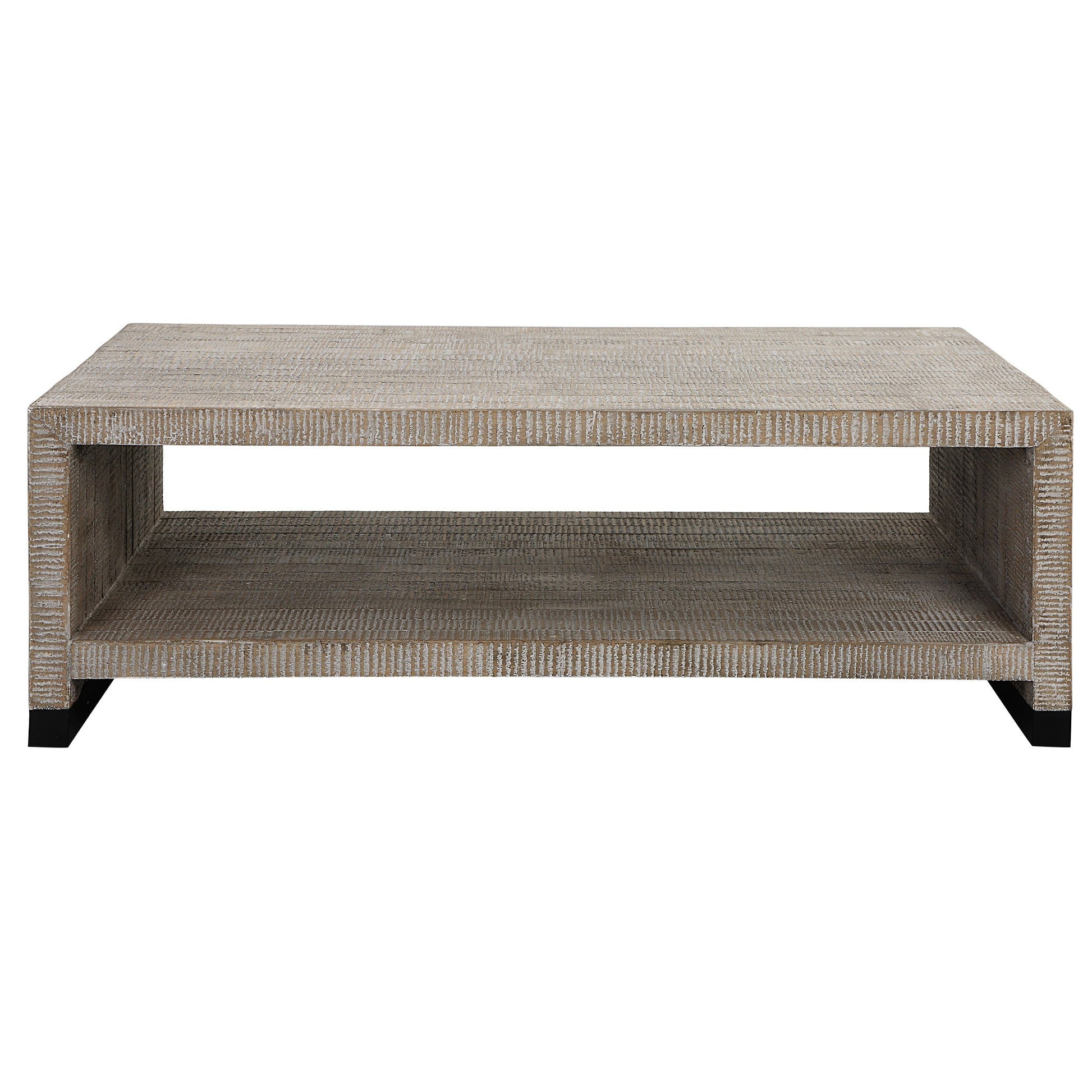  Bosk White Washed Coffee Table