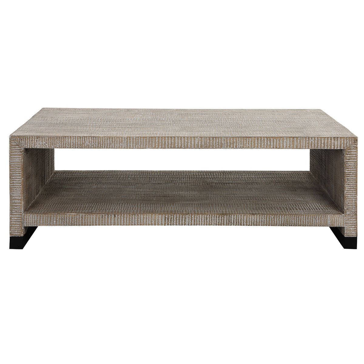  Bosk White Washed Coffee Table