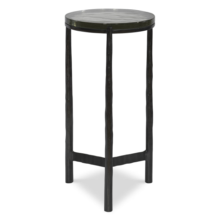 Uttermost Eternity Iron & Glass Accent Table
