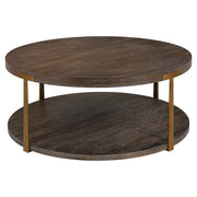  Palisade Round Wood Coffee Table