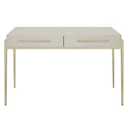 Jewel Modern Desk in White