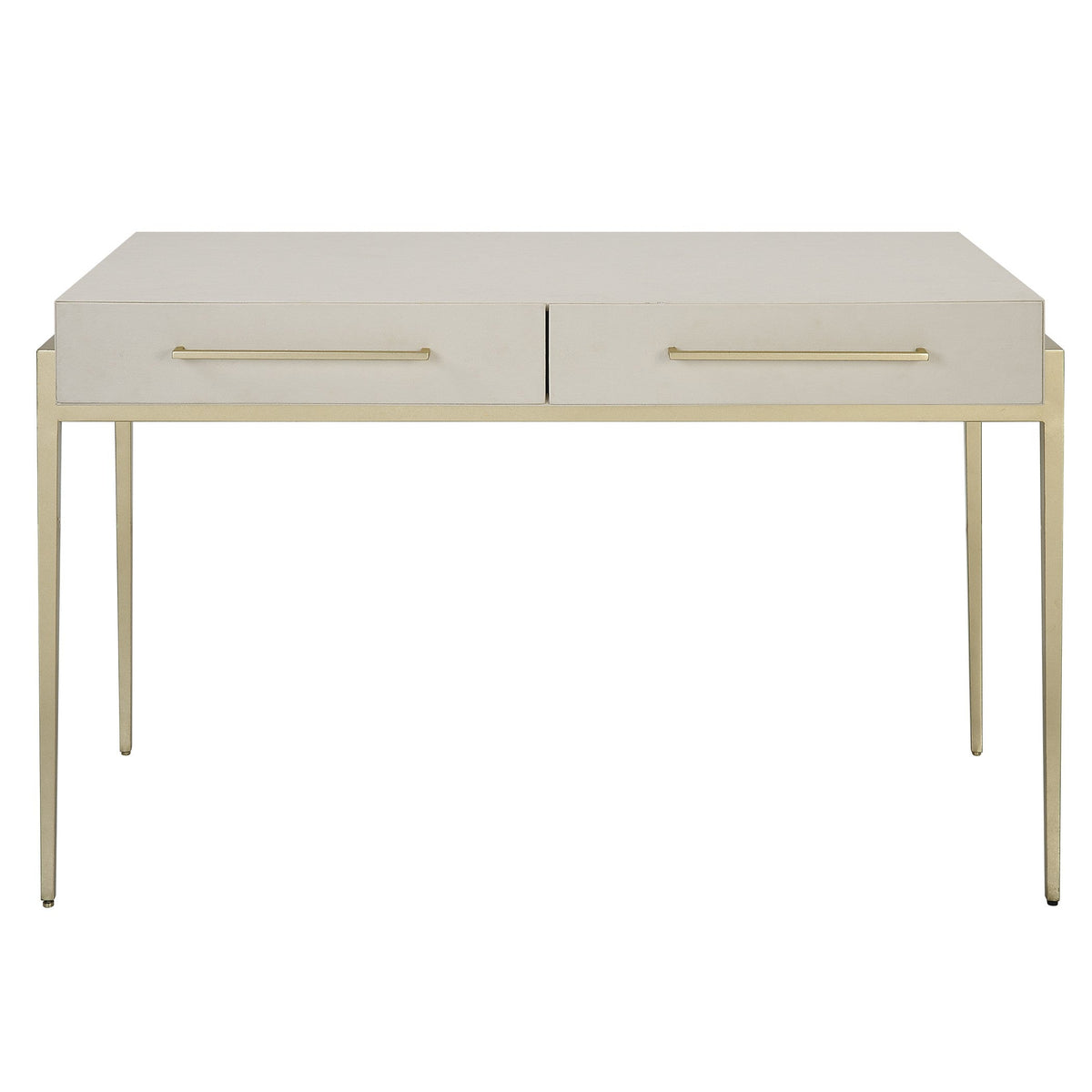 Jewel Modern Desk in White