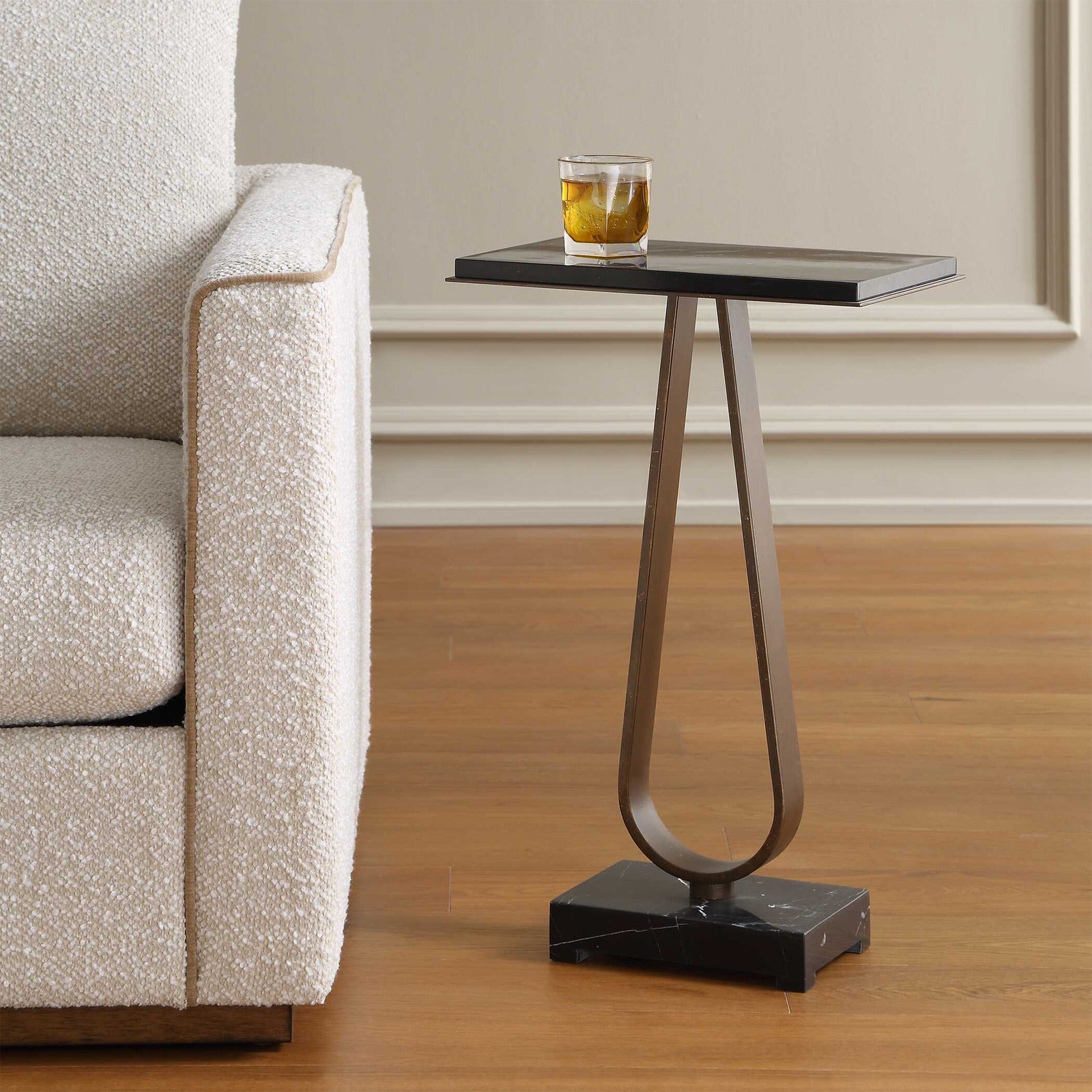 Uttermost Galloway Minimalist Side Table