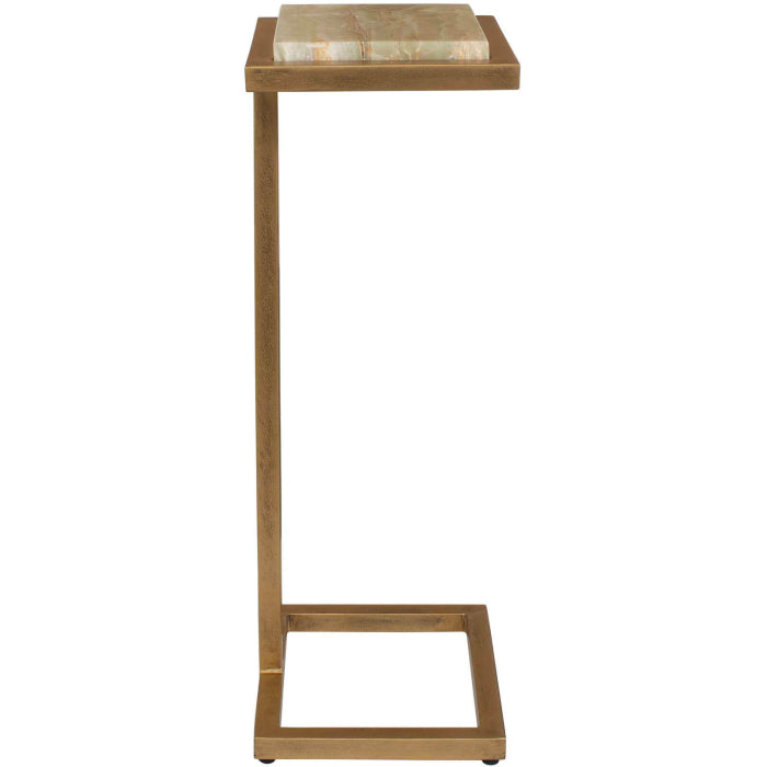 Uttermost Gamora Marble Drink Table