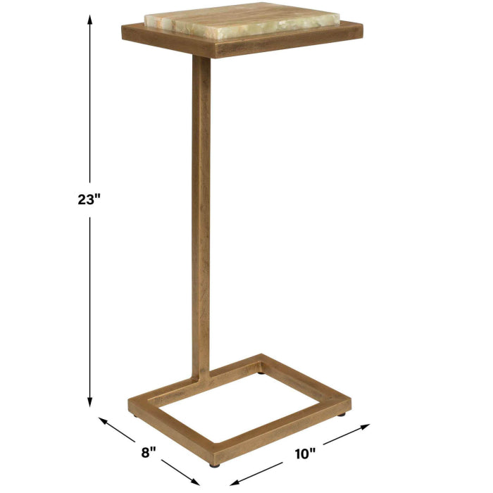 Uttermost Gamora Marble Drink Table