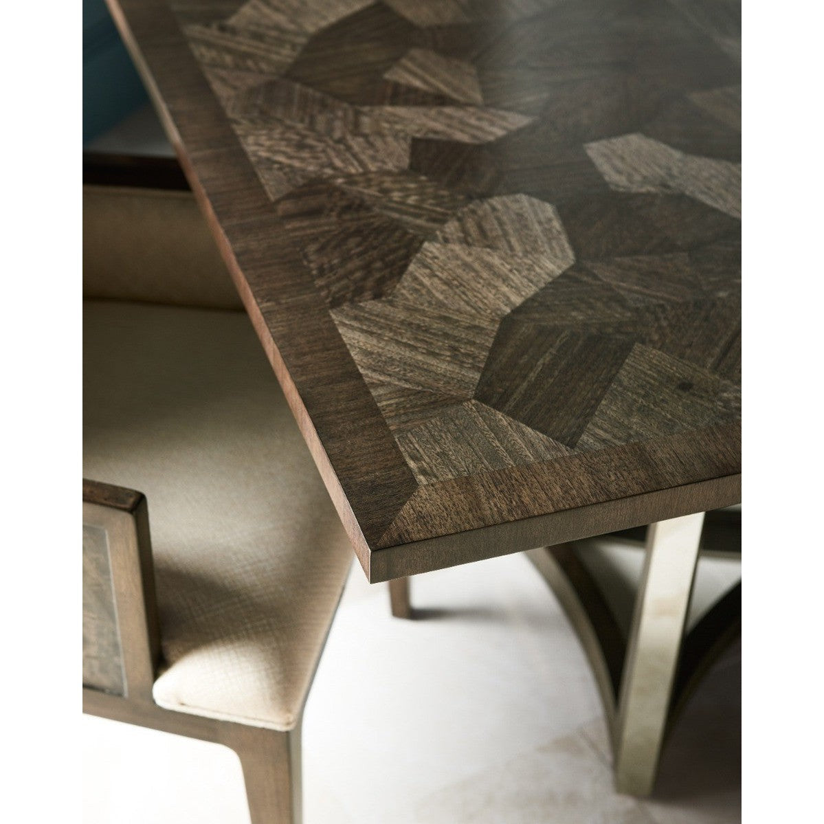 Jonathan Charles Dining Table in Grey Eucalyptus - Large
