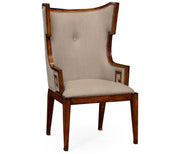 Jonathan Charles Dining Armchair Greek Revival in Walnut - Antwerp