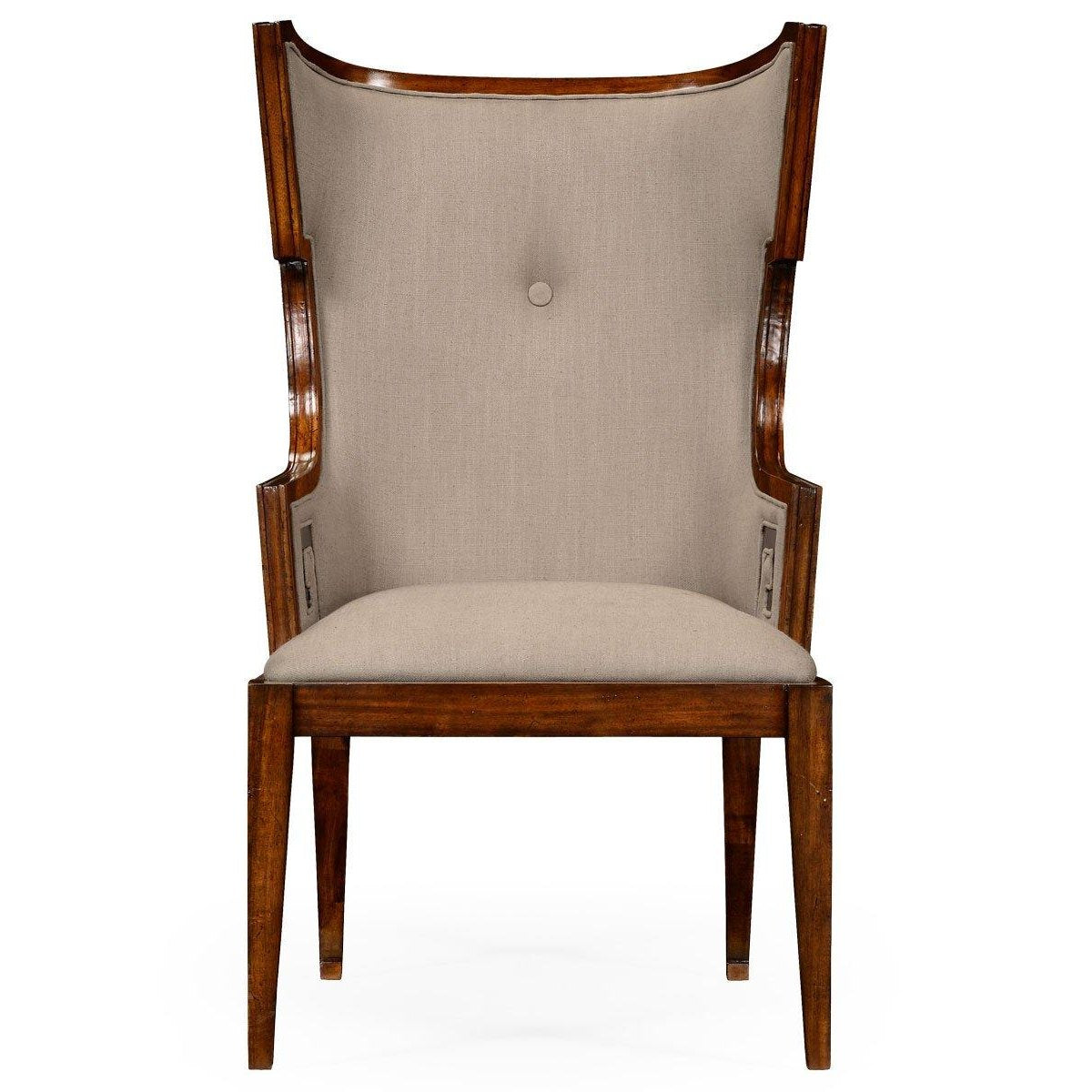 Jonathan Charles Dining Armchair Greek Revival in Walnut - Antwerp