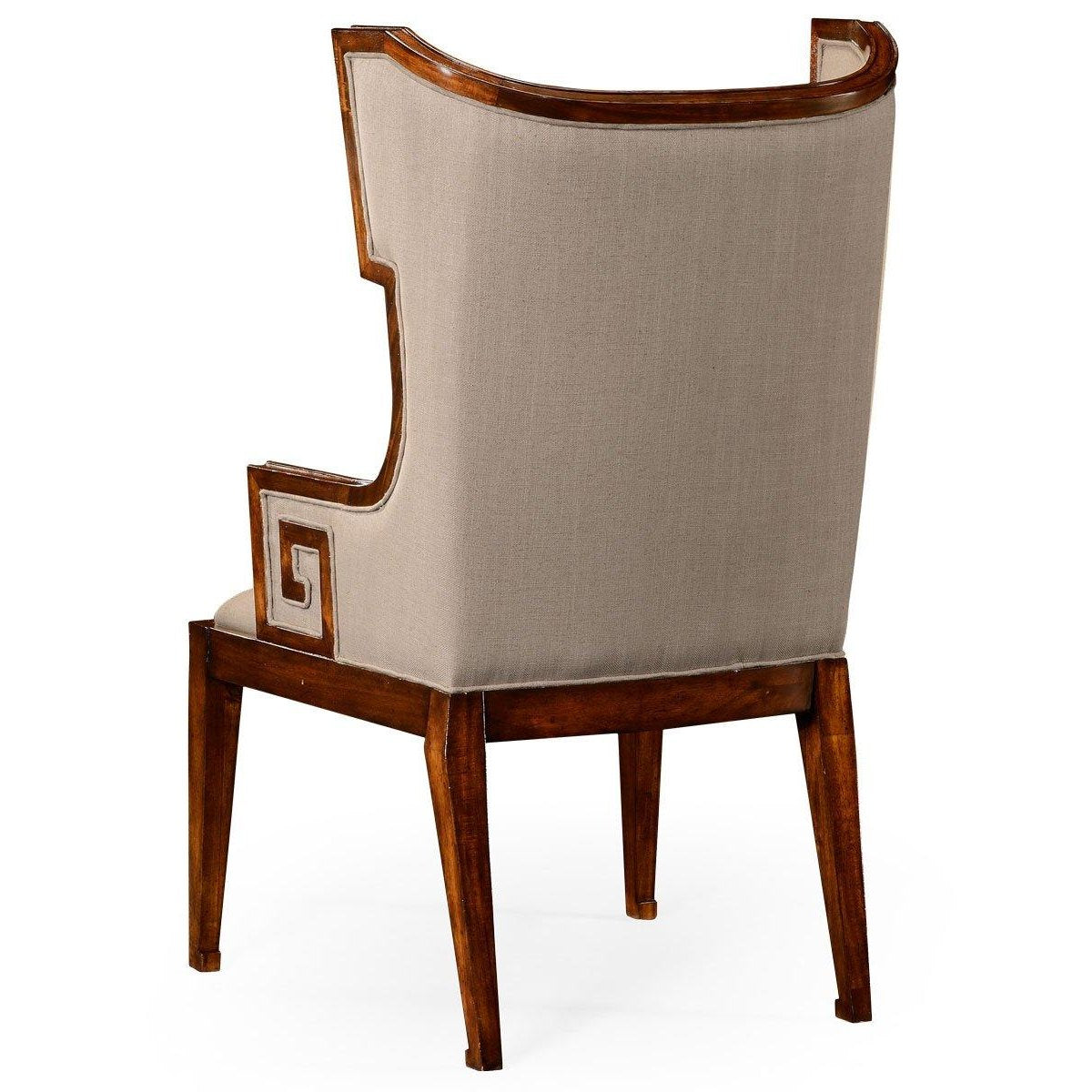 Jonathan Charles Dining Armchair Greek Revival in Walnut - Antwerp