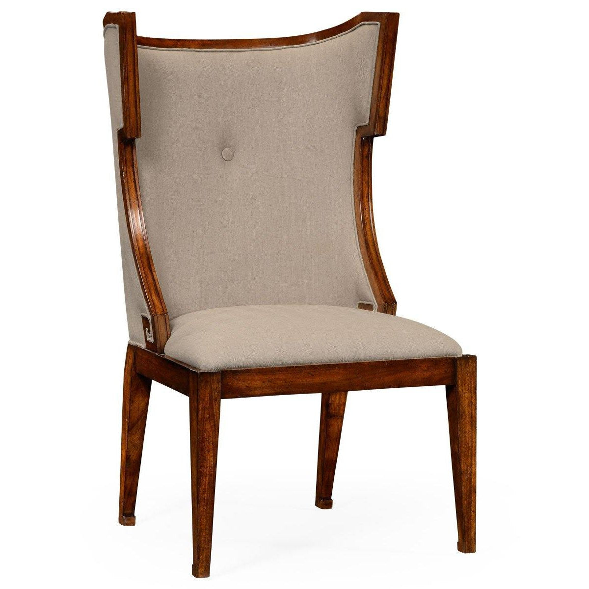 Jonathan Charles Dining Chair Greek Revival in Walnut - Antwerp