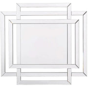 Harley Tri Rectangle Frame Mirror