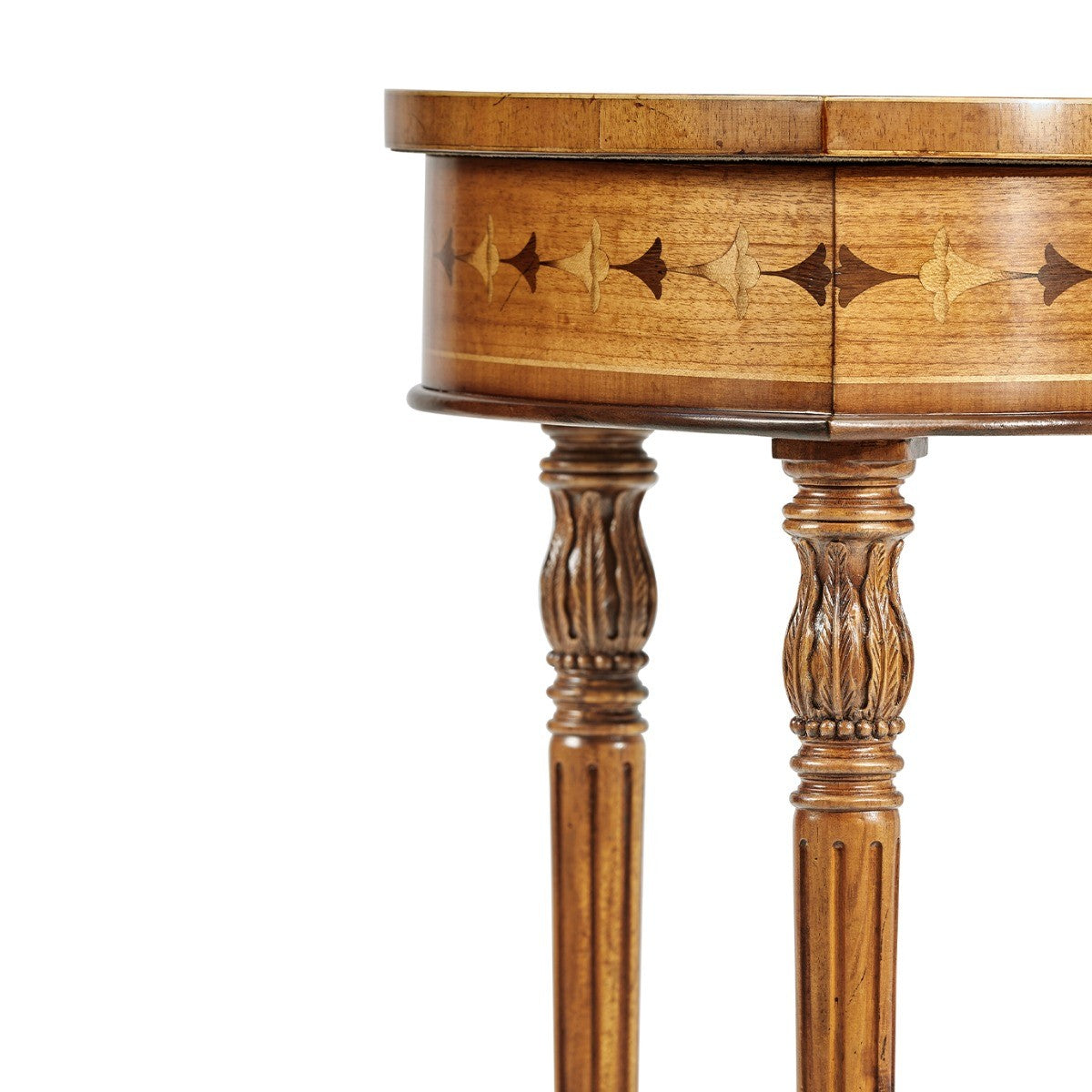 Jonathan Charles Side Table Sheraton Heart