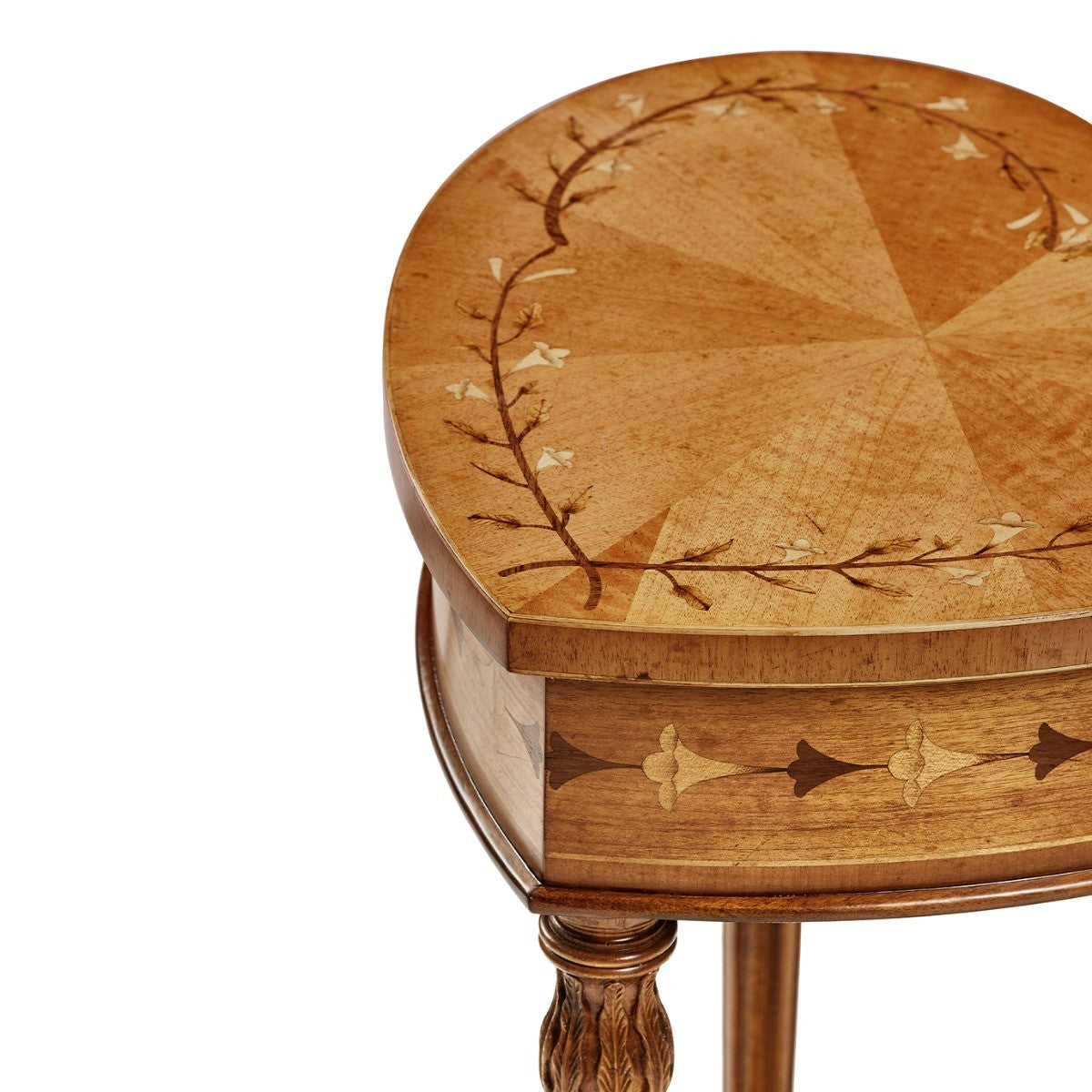 Jonathan Charles Side Table Sheraton Heart