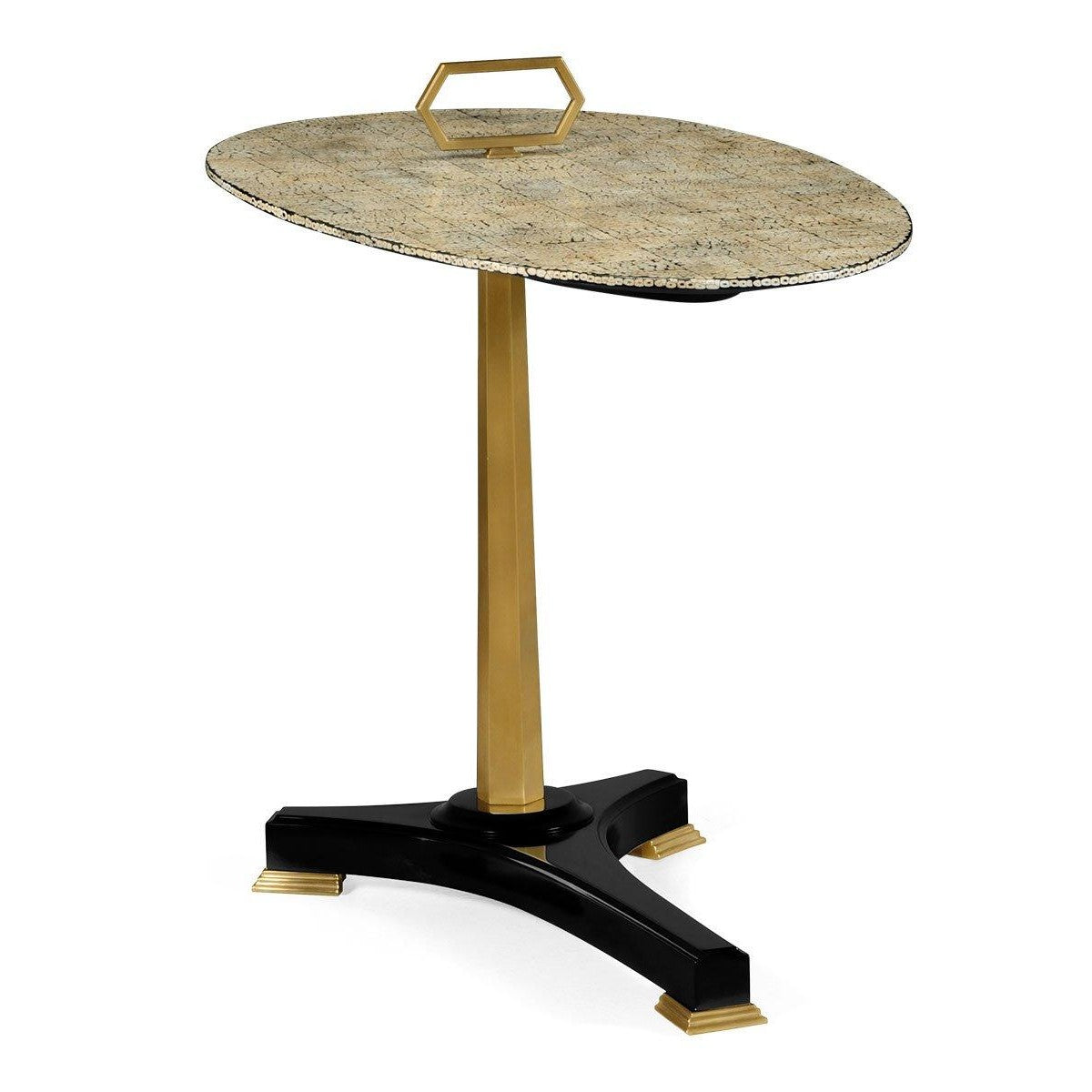 Jonathan Charles Supper Table Honey Eggshell