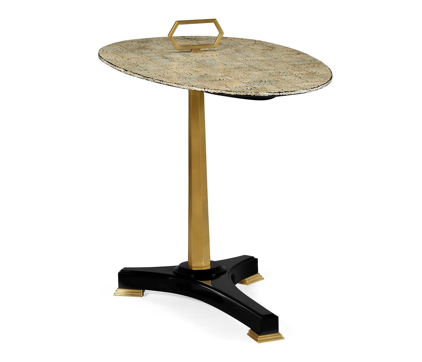 Jonathan Charles Supper Table Honey Eggshell