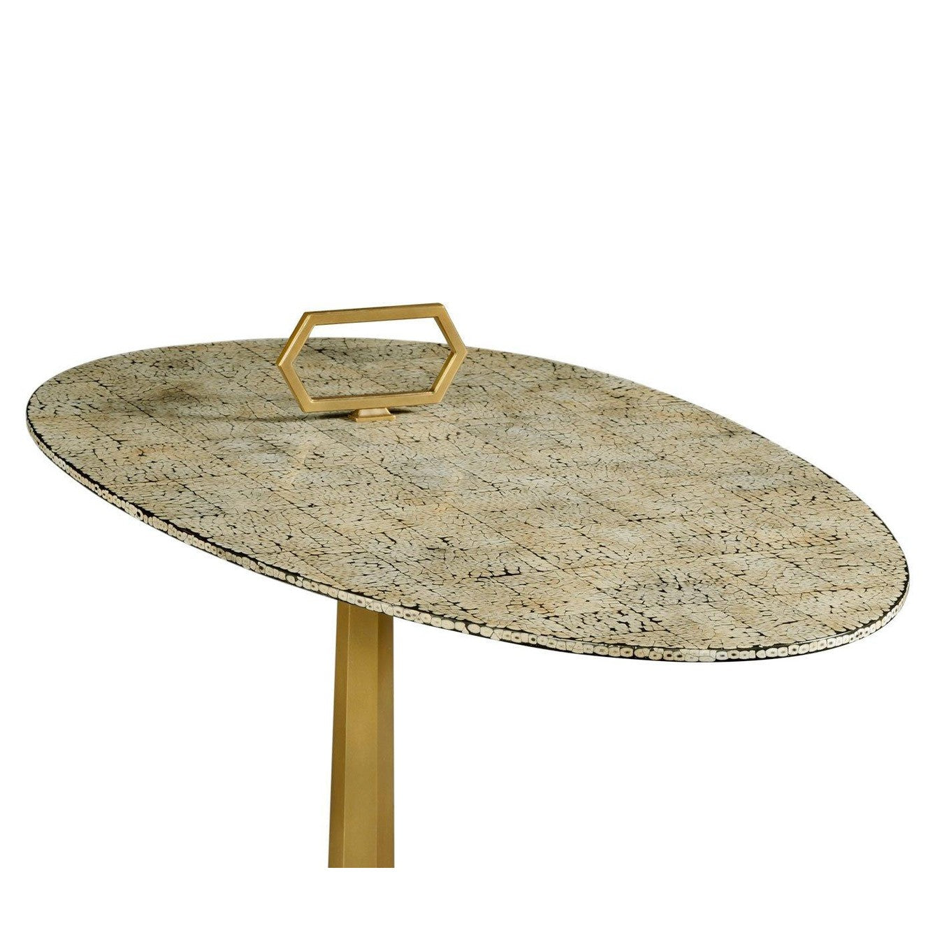 Jonathan Charles Supper Table Honey Eggshell