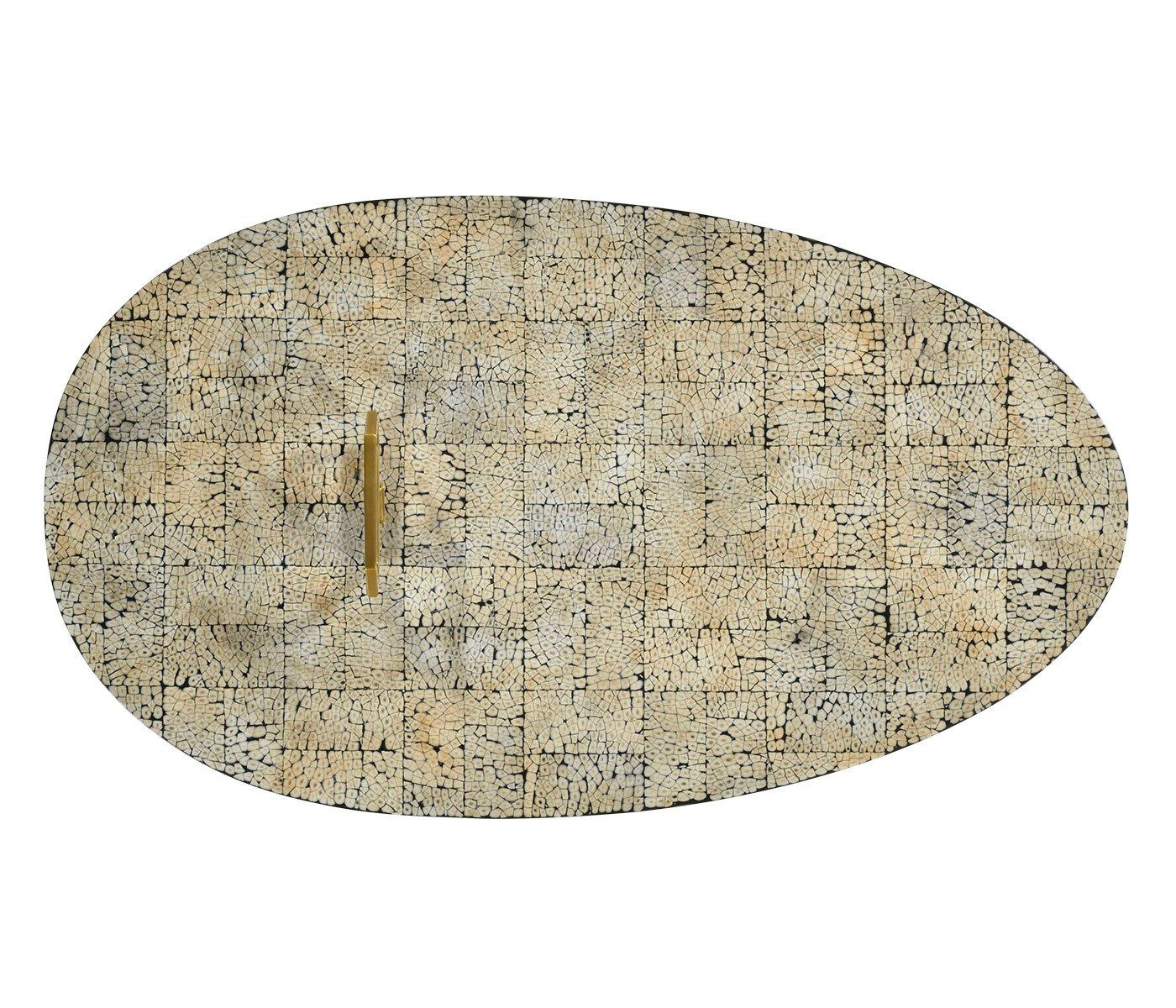 Jonathan Charles Supper Table Honey Eggshell