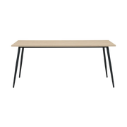 Horizon Large Oak Dining Table – Contemporary Woodgrain Design by Twenty10  Nicholas John Interiors