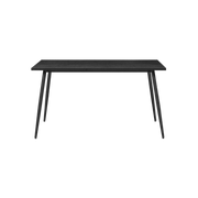 Twenty10 Design Horizon Medium Dining Table in Black  Nicholas John Interiors