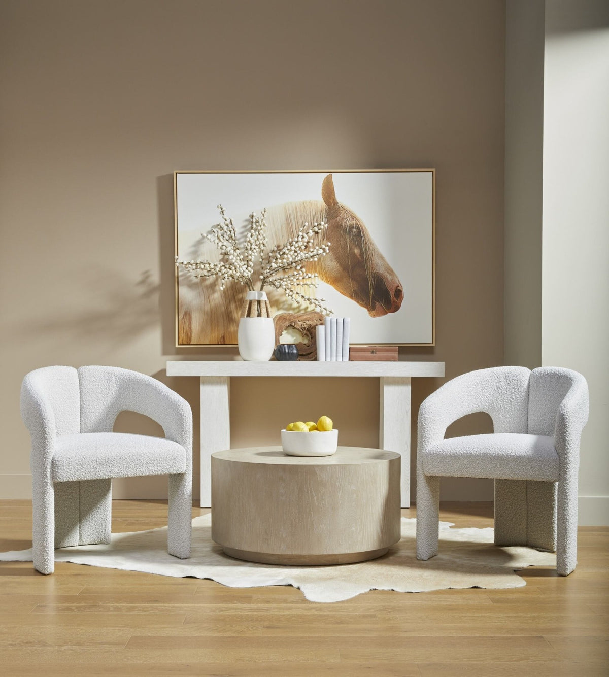Hooker Furniture Tranquillity Nordic Host Chair in White