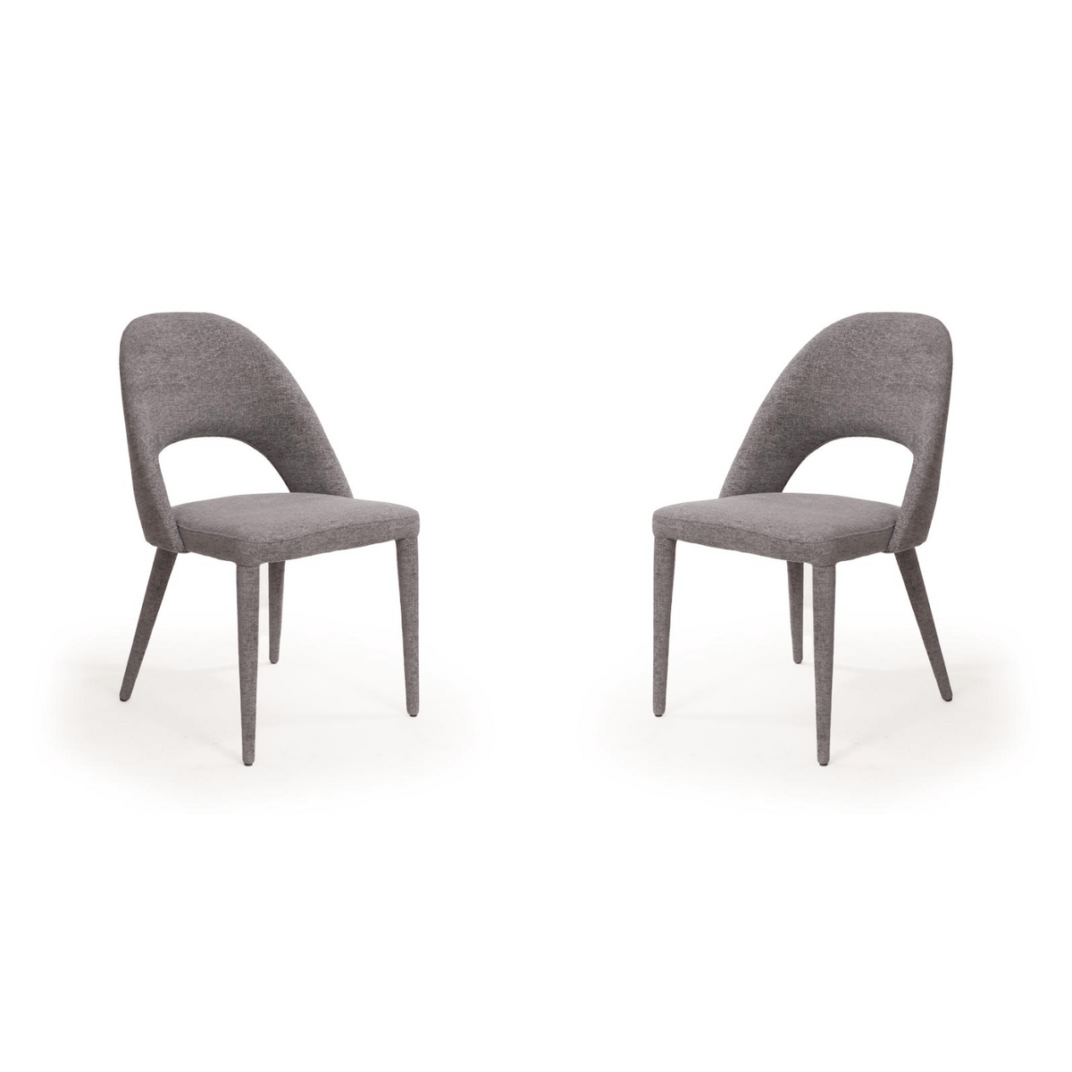 Tommy Franks Van Dining Chair - Set of 2 - Quartz Grey   Nicholas John Interiors