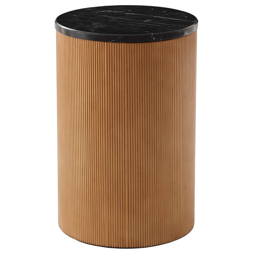 Theodore Alexander Reed Accent Table   Nicholas John Interiors