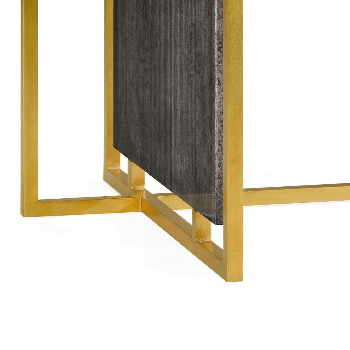 Jonathan Charles Dining Table in Smoked Grey Eucalyptus