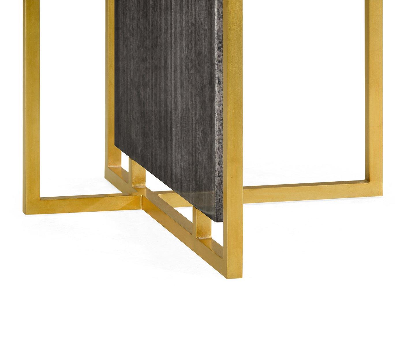 Jonathan Charles Dining Table in Smoked Grey Eucalyptus