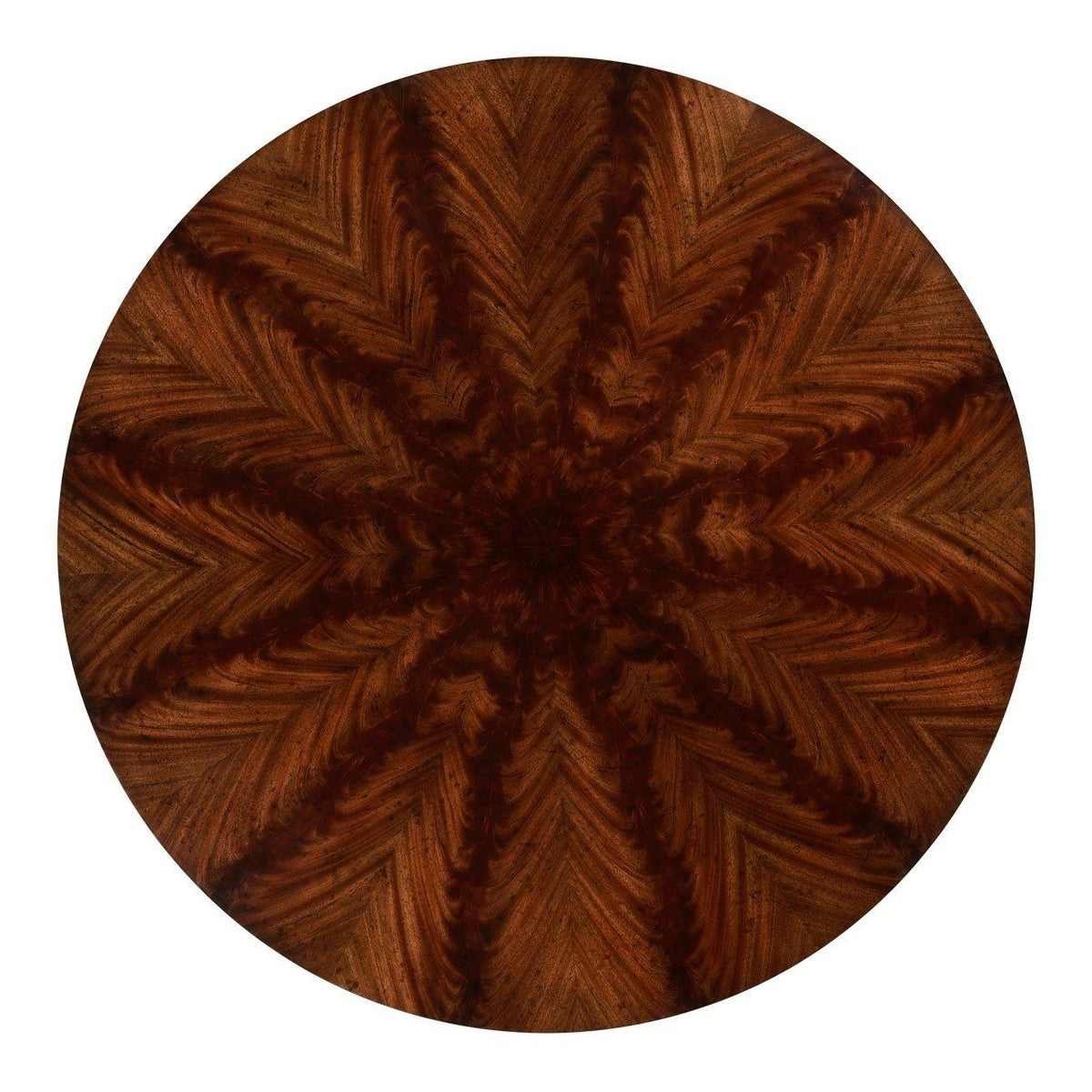 Jonathan Charles Round Dining Table Biedermeier Mahogany
