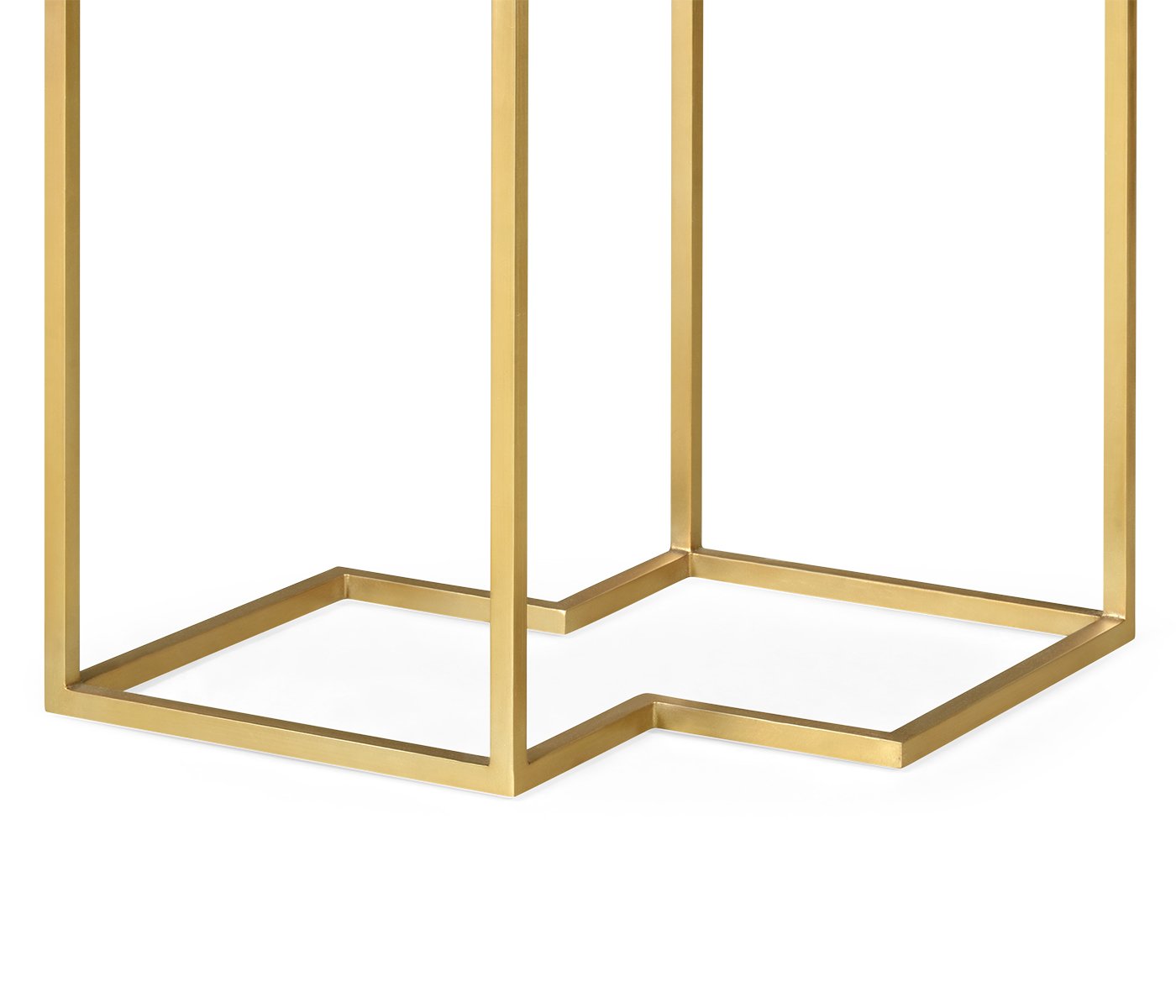 Jonathan Charles Side Table Double Diamond Bookmatched