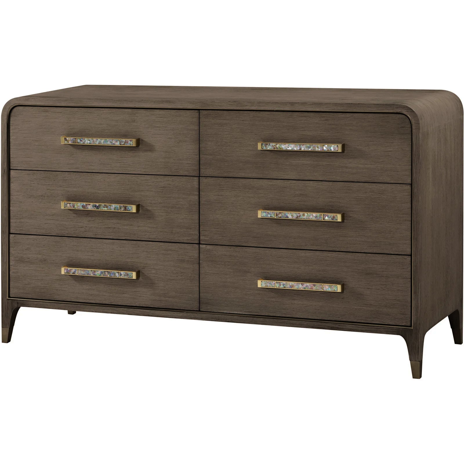Theodore Alexander Judith Leiber 6-Drawer Dresser in Dark