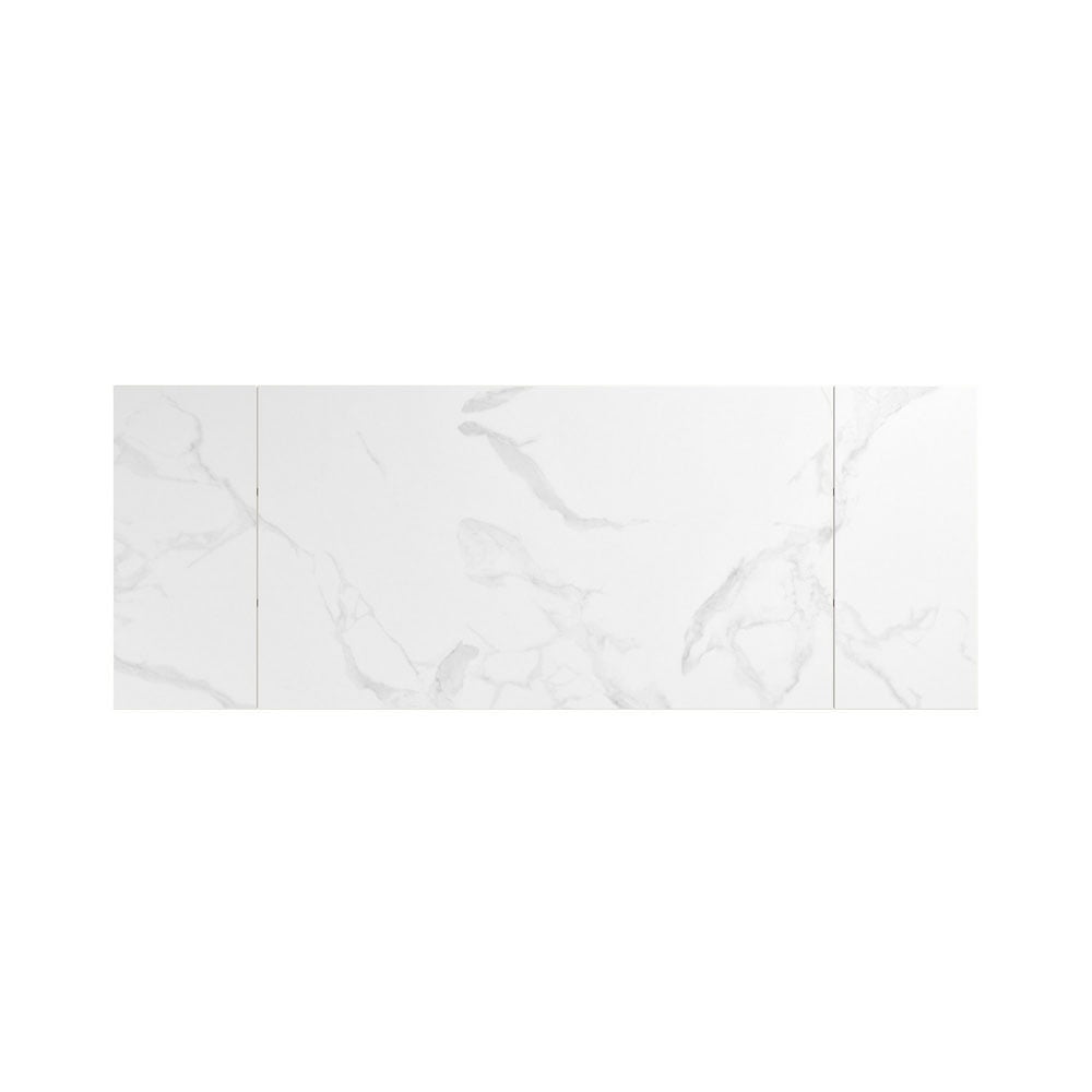 Kaito Gloss White Ceramic Extending Dining Table - 160 - 240cm